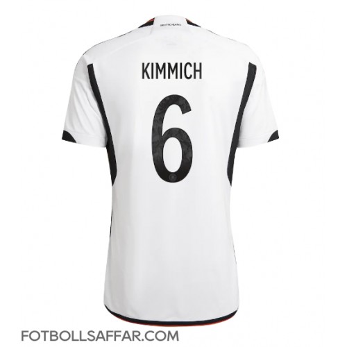 Tyskland Joshua Kimmich #6 Hemmatröja VM 2022 Kortärmad